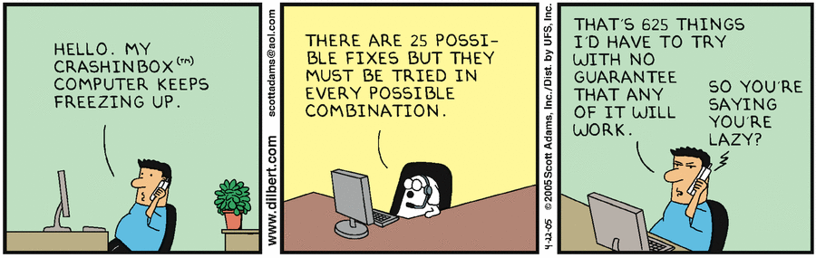 Dilbert Cartoon